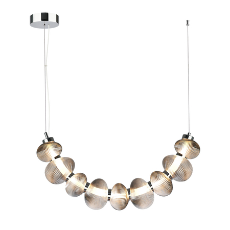 Milagro Lampa wisząca BOLLA SMOKED 36W LED ML1429 CHROM