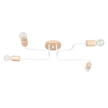 Sollux Lighting Żyrandol TIMBO 4 biały SL.1665