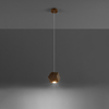 Sollux Lighting Lampa wisząca WOODY naturalne drewno SL.1011