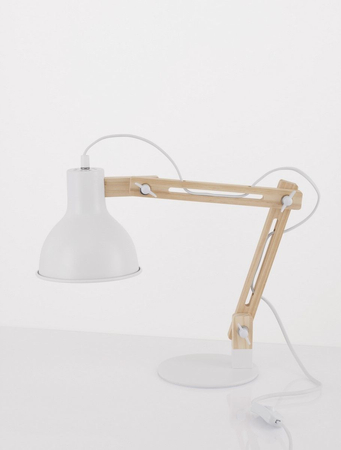 Lampa biurkowa Luces Exclusivas TABASCO biały LE42943