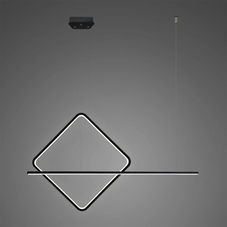 Lampa wisząca Linea No.4 A 60cm czarna 4k ściemnialna