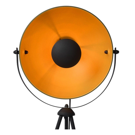 Lampa podłogowa Lucide ALVARO 05730/01/30 czarny/złoty