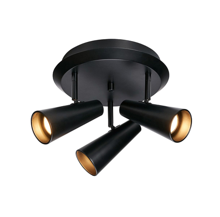 Lampa sufitowa Markslöjd CREST 108204 czarny