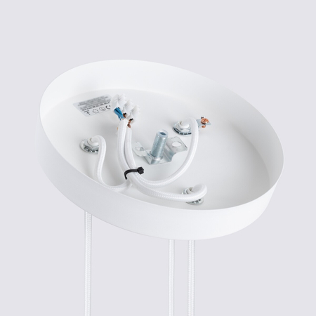 Sollux Lighting Lampa wisząca KARBON 3P biały SL.1538