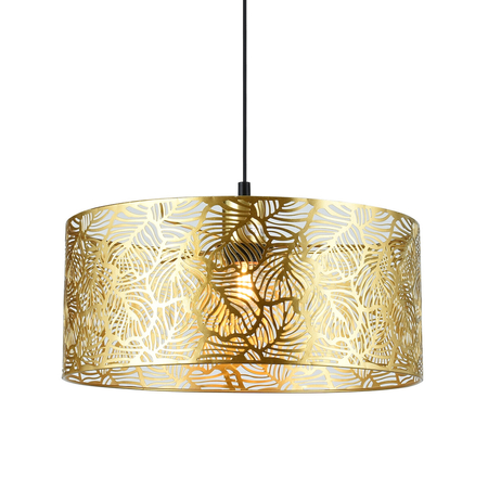 Milagro Lampa wisząca Blossom 1xE27 MLP0870 ZŁOTY + CZARNY