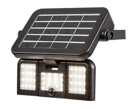 Lampa solarna Rabalux Lihull 77020 czarny
