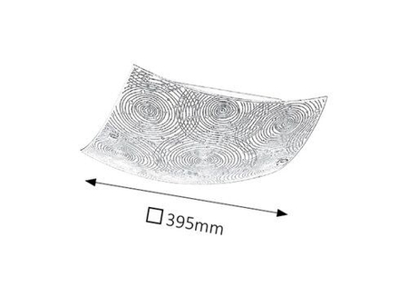 Lampa sufitowa Rabalux Andra 3238 biały wzorzysty