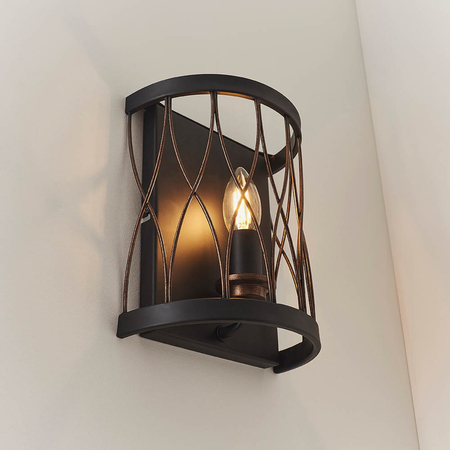 Kinkiet Endon Lighting Heston 61499 czarny