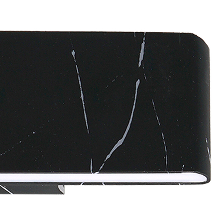 Milagro Kinkiet PIERCE BLACK 12W LED ML6471 CZARNY