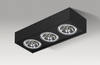Lampa sufitowa PAULO 3 12V BLACK/BLACK Azzardo AZ2886 czarny