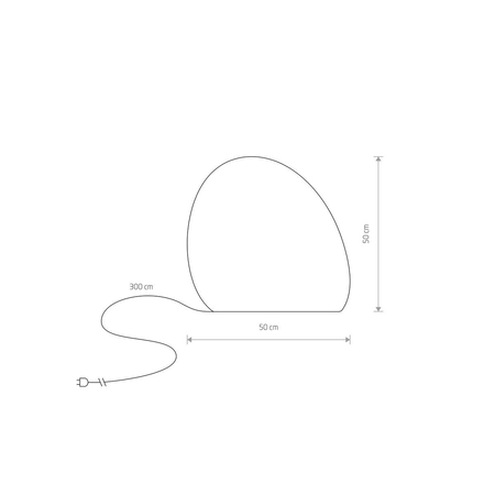 Lampa zewnętrzna STONE M Nowodvorski 10580 biały