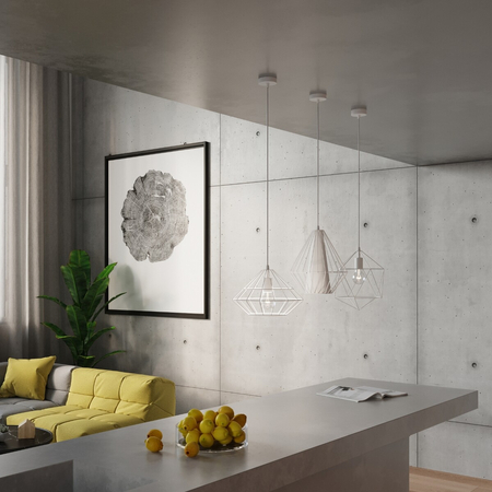 Sollux Lighting Lampa wisząca UMBERTO biała SL.0293