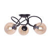 Lampa sufitowa FLORO Kaja K-5126 bursztynowy