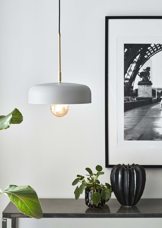Lampa wisząca Markslöjd CAEN 107924 Szary/Złoty