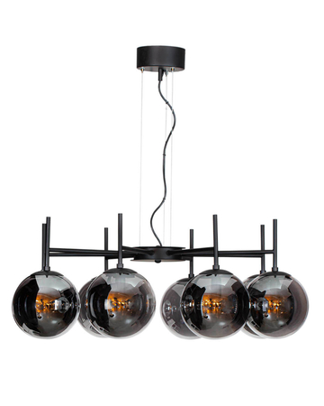 Lampa wisząca By Rydens Boyle 4202030-4505 smokegrey