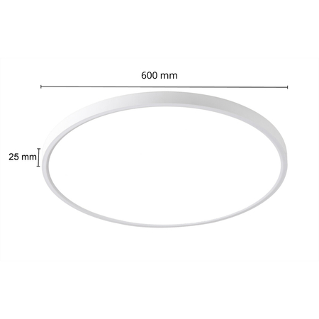 Light Prestige Plafon California 60 cm biały LED CCT LP-2505/1C-60 WH