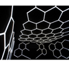 Modułowy system oświetleniowy autogamma HEXAGON LED 297 x 206 cm 3500K aluminium