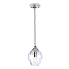 Lampa wisząca Elstead Lighting Tiber szary TIBER-P-CLEAR