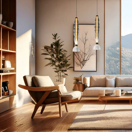 Milagro Lampa wisząca LUCCO smoked 18W ML1415 DYMIONY