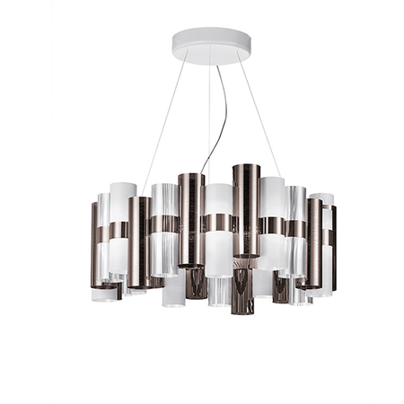 Lampa wisząca Slamp LA LOLLO - PEWTER L LALSL00PWT01T00NMTEU szary