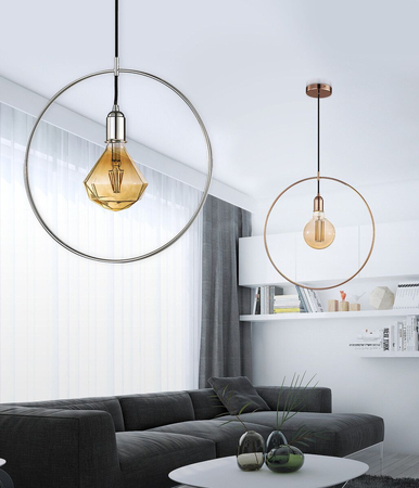 Lampa wisząca KRUG CHROME Azzardo AZ2112 chrom