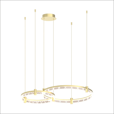 Milagro Lampa wisząca ELEGANCE 72W LED ML0997 ZŁOTY