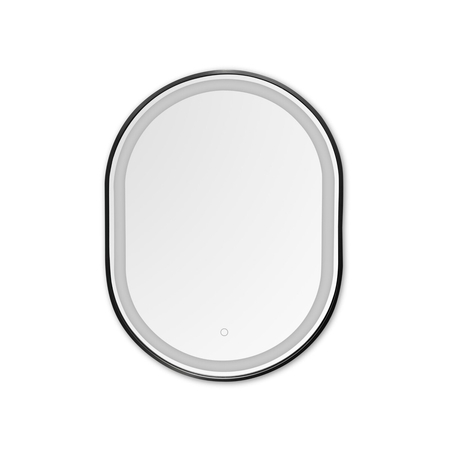 Lustro Zuma Line D2383 LUSTRO LED 70/50 CM CZARNE/BLACK