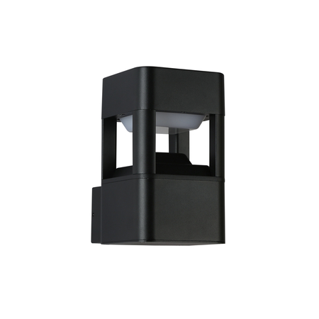 Kinkiet zewnętrzny Italux Nutri OWL-22982-BK Czarny piaskowany