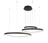 Lampa wisząca AMANDA PENDANT 45+65+85 3000K BK Azzardo AZ5027 czarny