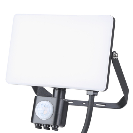 Eko-Light Naświetlacz LED 30W PIR 3000lm 5000K EKN9019 CZARNY