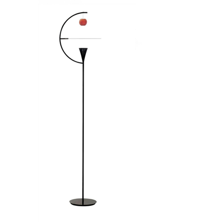 Lampa podłogowa Nemo NEWLNW21 Newton Czarna