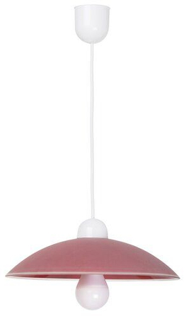 Lampa wisząca Rabalux Cupola range 1407 bordowy