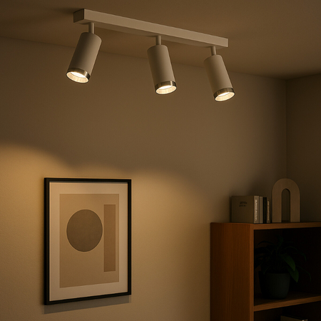 Milagro Oprawa Mica Spot Biały + Chrom 3xGU10 ML2099 BIAŁY