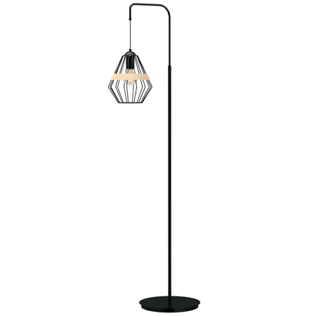 Milagro Lampa stojąca CLIFF BLACK 1xE27 MLP5528 CZARNY