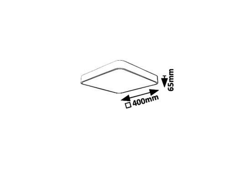 Lampa sufitowa Rabalux Nelson 6140 różowy