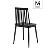 MODESTO krzesło TRAK czarne - polipropylen, metal