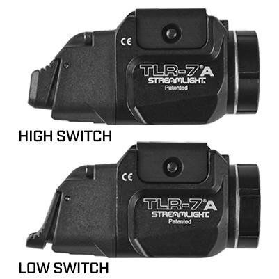 Kompaktowa latarka taktyczna Streamlight TLR-7A Flex, 500 lm