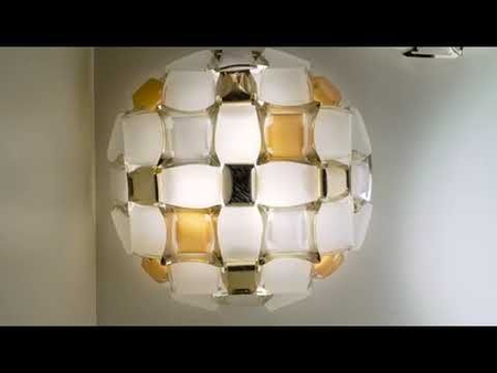 Lampa sufitowa/kinkiet Slamp MID78PLF0000YW000 Mida Amber