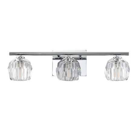 Kinkiet Regalia - 3 źródła światła Quintiesse QN-REGALIA3-PC-BATH