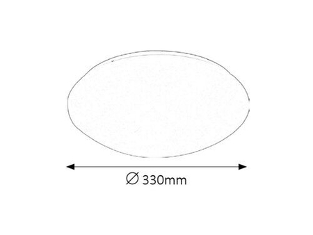 Lampa sufitowa Rabalux Lucas 3435 biały