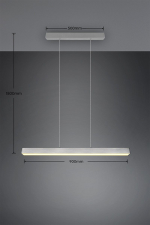 Lampa szynowa Trio 73043107 srebrny