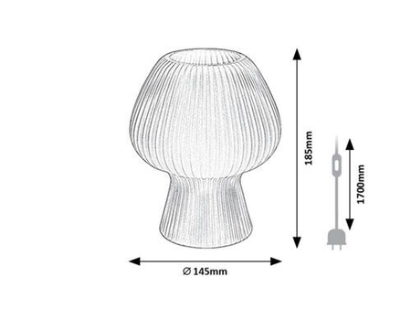Lampa wewnętrzna Rabalux Vinelle 74023 biały