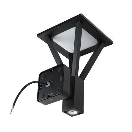 Kinkiet zewnętrzny Italux OWL-22474-BK Czarny piaskowany