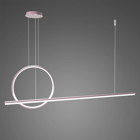 Lampa wisząca Linea No.2 40cm 3k różowo złota Dali