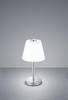 Lampa stołowa Trio 525490106 biały/srebrny