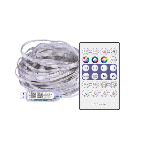 Eko-Light Girlanda Wizard Pchełka 10m 100LED RGB EK1387 BIAŁY