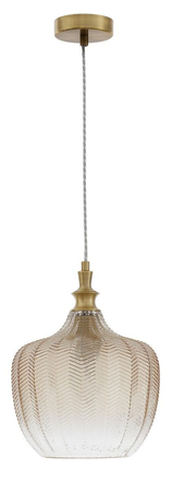 Lampa wisząca Luces Exclusivas BURGOS LE41916 mosiądz