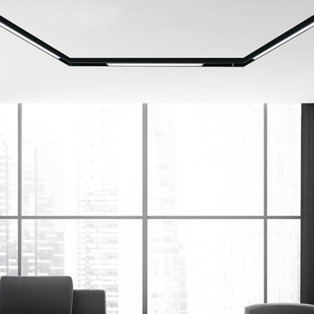 Milagro Magnetic track 600mm 24W 3000K ML8114 CZARNY