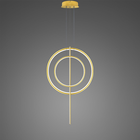 Lampa wisząca Linea No.5 60/40cm złota 4k