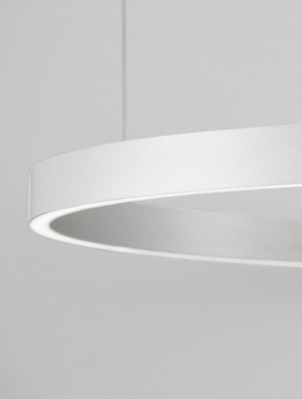 Lampa wisząca Luces Exclusivas BARI - szczotkowanego srebra LE43254